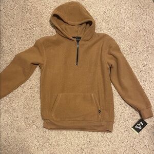 Art Class Tan Zip-Up Fleece Sweater